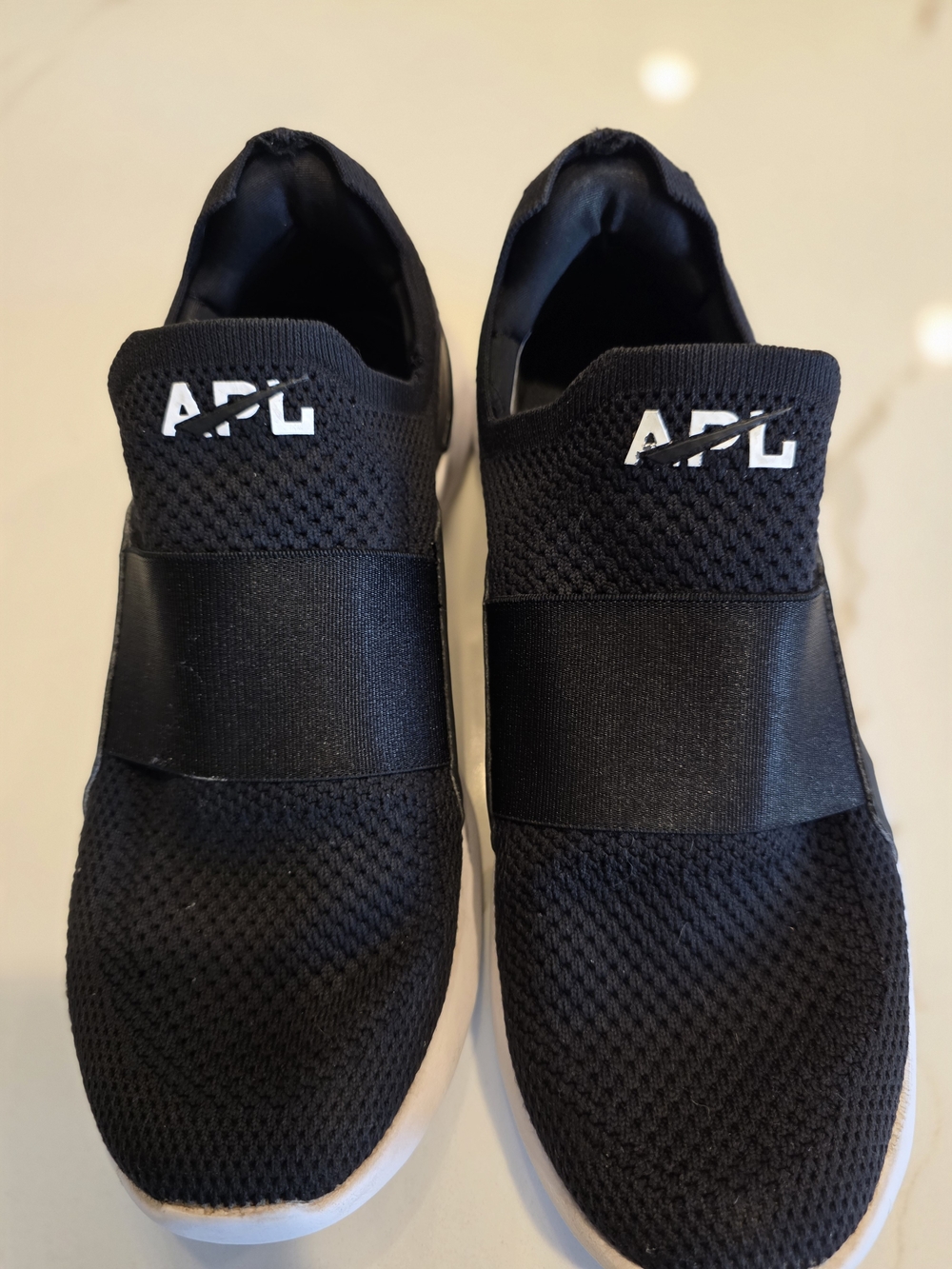 APL TechLoom Slip-On Mesh Sneaker - Black